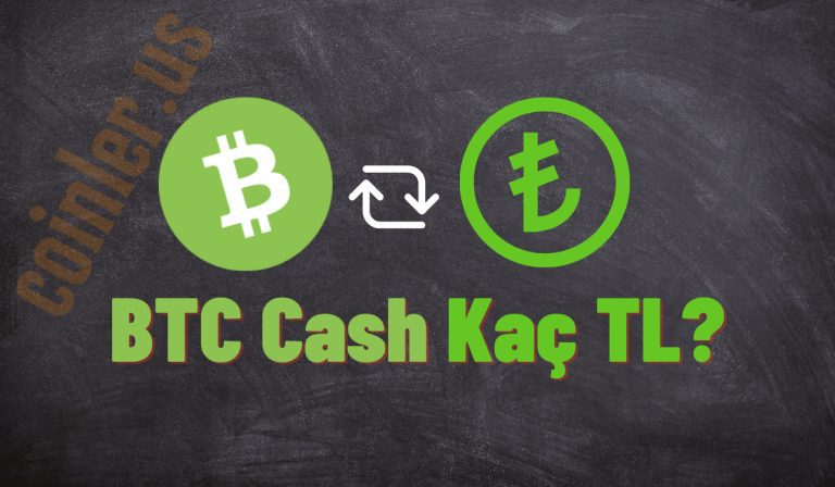 Bitcoin Cash (Bch) Kaç Tl?
